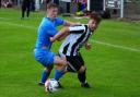 Net gain: Alfie Canning scored for Harwich and Parkeston in their 2-2 draw at Whittlesey.