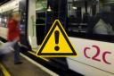 Fault - c2c trains running at reduced speed