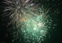 Fireworks lighting up Colne Engaine