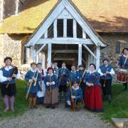 OLD-SCHOOL BAND: The Colchester Waits are based on the one that would have existed centuries ago