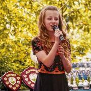 Young star: Indiana Ashworth at Gosfield speech day 2022