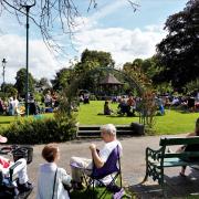 SUNNY DAY: Hundreds of residents enjoyed some great weather to cap the day off