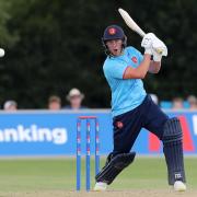 Noah Thain in batting action for Essex. Image: TGS Photo