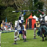Event - a joust at a previous Hedingham Castle event