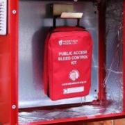 Lifesaving - an example of an emergency control bleed kit