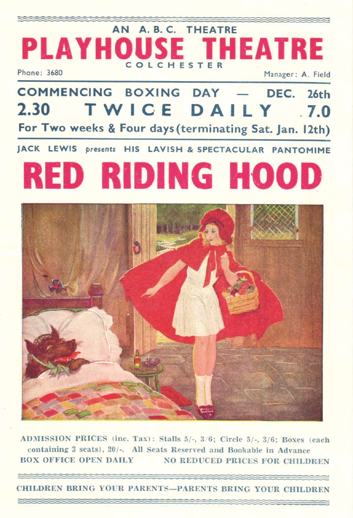 Red Riding Hood Vince Rayner