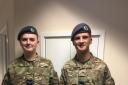 Cpl's Oliver Burch and Robert Girling of 1334 Manningtree Air Cadets