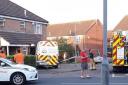 Aftermath - the scene in Chantry Close, Clacton, after the crash in June which wrecked a bathroom  		PICTURE: Lisa Jolly