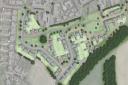 The master plan layout for the 80 homes application in Earls Colne