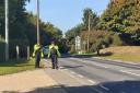 Police conducting speed checks in Earls Colne (Picture: Essex Police)