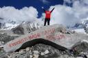 Funds - Emma Bragg trekked to 5,364m to reach the Everest Base Camp