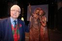 Proud - Sir Bob Russell with the Twinkle Twinkle Little Star statue