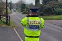 Police stopped three drivers during their speed checks in Henry Road