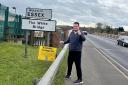 Welcome to Essex! Kireon's on a mission to be pictured with every sign