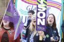 WALK OUT: Unison workers striking previously