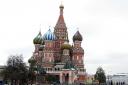 St Basil’s Cathedral in Moscow’s Red Square, just outside the walls of the Kremlin (PA)