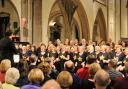 Rock on: The Rock Choir performing at Chelmsford Cathedral for the CHESS concert