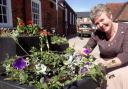 Julia Smith is both Halstead in Bloom and Anglia in Bloom Secretary