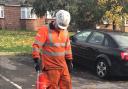 Repair Works: Just days after speaking to the Gazette, Chris Howard's street was professionally fixed by ECC (Chris Howard)