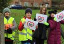 Villagers were out campaigning in Earls Colne in an effort to make their streets safer