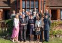 ROYAL VISIT: Prince Richard, the Duke of Gloucester, visited at Courtauld Homes of Rest Almshouses in Halstead