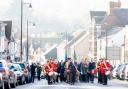 Last year's procession marching up Halstead High Street