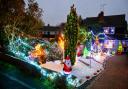 LIGHT FANTASTIC:  Steve has continued his Christmas lights tradition this year outside his home in Gosfield