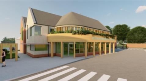 A 3d design of the Hedingham Medical Centre (OneMedical Group)