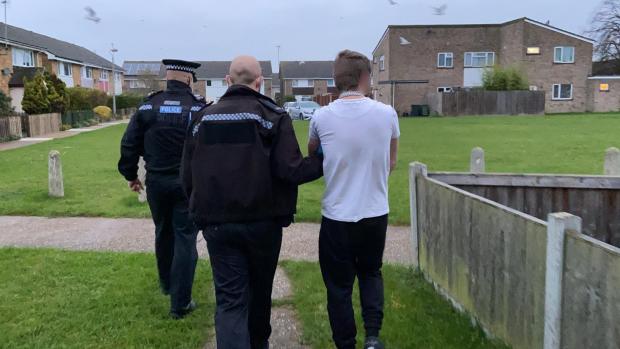 Halstead Gazette: A 22-year-old man has been arrested at a house in Goda Close
