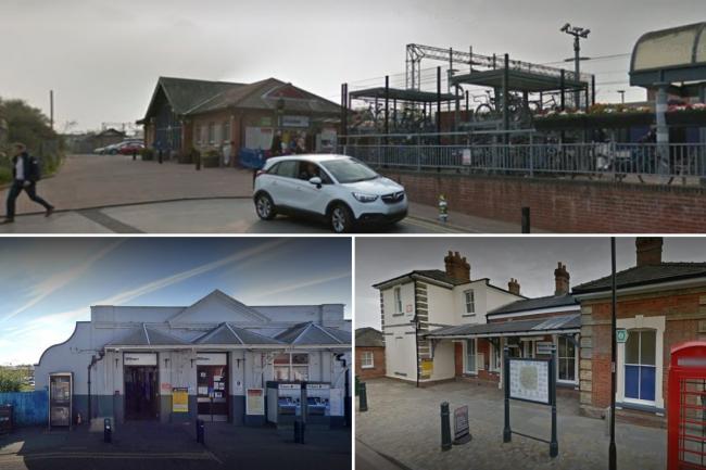 The busiest stations in the Braintree district have been revealed. Photos: Google Maps