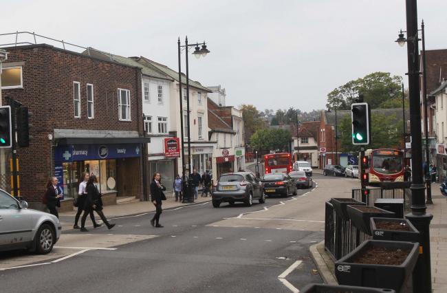 High Street - The grant is aiming to help the look of Halstead and other High Streets and help local businesses