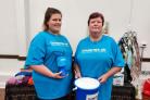 Fundraising - Stella with daughter Cara, raising money for Diabetes UK