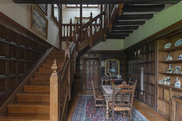 Halstead Gazette: Historic house - the mansion has retained several features including wooden floors, walls and staircases