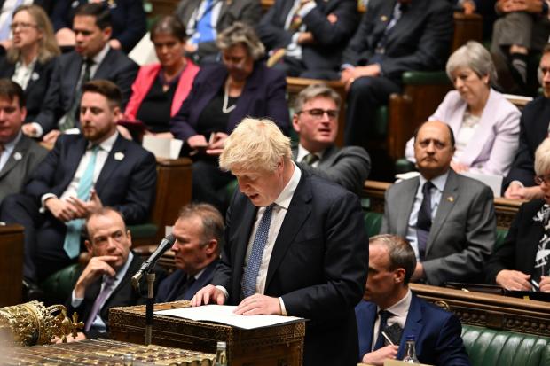 Boris Johnson has been accused of misleading MPs over what he knew about lockdown-busting parties in No 10