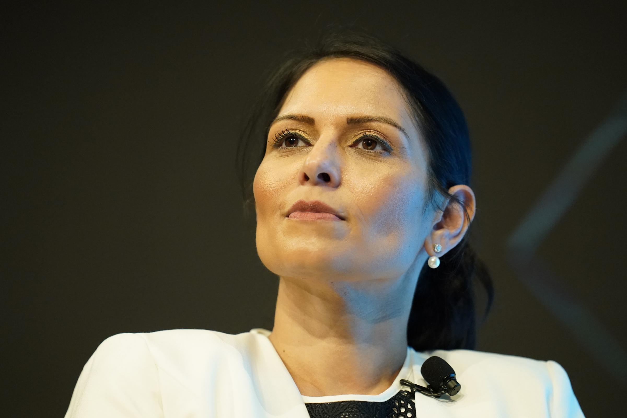 File photo dated 17/05/22 of Home Secretary Priti Patel who has signed an order to extradite Wikileaks founder Julian Assange to the US to face espionage charges. Issue date: Friday June 17, 2022. PA Photo. See PA story LEGAL Assange. Photo credit should