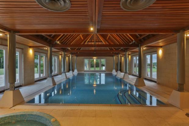 Halstead Gazette: The indoor swimming pool (Rightmove)