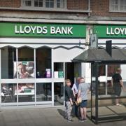 Lloyds bank in Halstead is now closed (Google Maps)