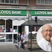 Lloyds bank Halstead (Google Maps) (inset) Chirs Siddall