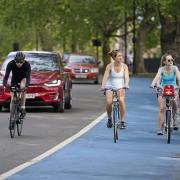 Cycling: New walking a bike paths are being introduced as part of the council's new scheme