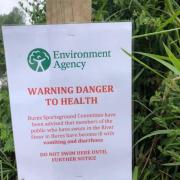 Warning after people fall ill after swimming in River Stour