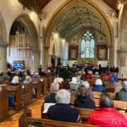 MEDIEVAL MUSIC: The Colchester Waits performed at St Andrew's Church in Earls Colne