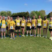 The Halstead Road Runners had plenty of participants that took part