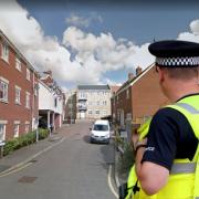 Incident - police were called to Evans Court, Halstead