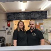 ONE YEAR ON: Ian and Vickie took over the café in January 2022