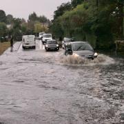 Camera club member John Parish took this picture of flooding in mid Essex