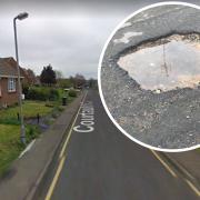 Damaging - Some of the potholes are up to six inches deep (Chris Howard)
