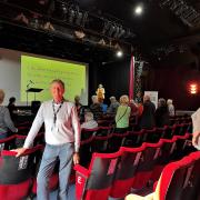 Grand Idea: Councillor Mick Radley at the Halstead Empire Theatre for the dementia-friendly choir