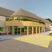 Approved Plans: Construction  work still hasn't started on the new Hedingham Medical Centre (Picture: OneMedical Group)