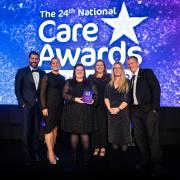 The Stow Healthcare Group at the National Care Awards (Picture: National Care Awards)