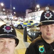 Essex Police’s Community Special Constables were out patrolling Halstead last Thursday night